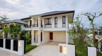 บ้านสร้างใหม่พร้อมสระว่ายน้ำ ใกล้แยกกองทราย ต.หนองผึ้ง อ.สารภี