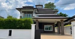 บ้านสไตล์ล้านนาโมเดิร์น ในโครงการแสนสราญ ต.หนองควาย อ.หางดง