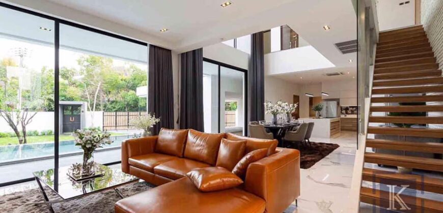 Pool Villa สไตล์นอร์ดิก ตกแต่งพร้อมเข้าอยู่ ต.สันผักหวาน อ.หางดง ใกล้สนามบินเชียงใหม่
