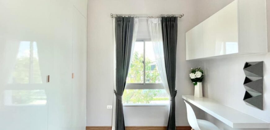 บ้านสร้างใหม่ ต.หางดง อ.หางดง ถนนคันคลอง ใกล้แยกต้นเกว๋น