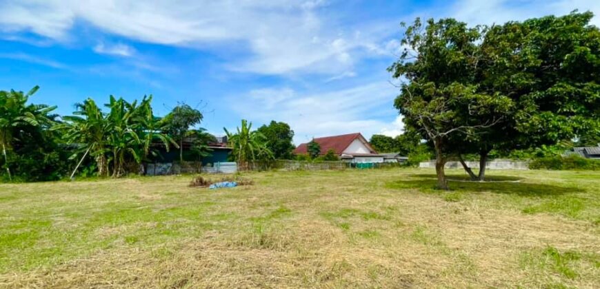 ที่ดินแปลงสวย ต.บ้านกลาง อ.สันป่าตอง ใกล้โรงพยาบาลสันป่าตอง ใกล้ถนน เชียงใหม่ – ฮอด