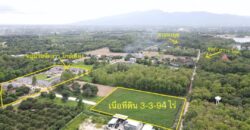 ที่ดิน ต.หนองหาร อ.สันทราย ใกล้สวนนงนุช มหาวิทยาลัยแม่โจ้