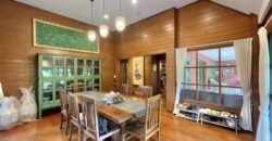 บ้านสวยสไตล์คันทรี่ บนเนื้อที่ 3 ไร่กว่า พร้อมบรรยากาศธรรมชาติ ติดลำน้ำ ต.แม่สา อ.แม่ริม จ.เชียงใหม่