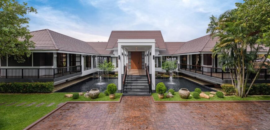 Pool Villa สไตล์คลาสสิค บนที่ดิน 1 ไร่กว่า ต.หนองควาย อ.หางดง ใกล้พืชสวนโลก แยกสะเมิง
