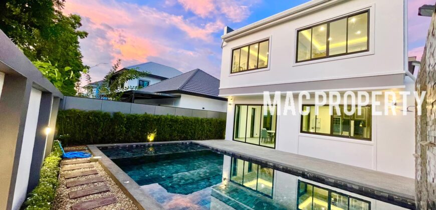 Pool Villa สร้างใหม่ ต.ป่าแดด อ.เมืองเชียงใหม่ ใกล้วัดเกาะกลาง หมู่บ้านวังตาล ถนนวงแหวนรอบ 2