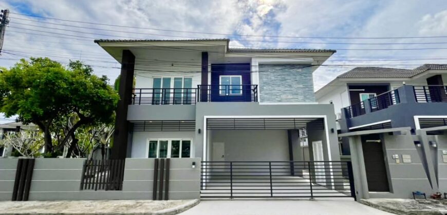 บ้าน 2 ชั้น ในโครงการ ต.หนองควาย อ.หางดง ใกล้แยกต้นเกว๋น แยกสะเมิง พืชสวนโลก