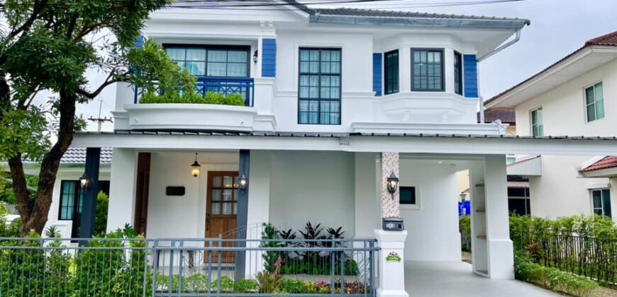 บ้านเดี่ยวปรับปรุงใหม่ ในโครงการ แลนด์แอนด์เฮาส์ – แม่โจ้ ต.หนองจ๊อม อ.สันทราย จ.เชียงใหม่