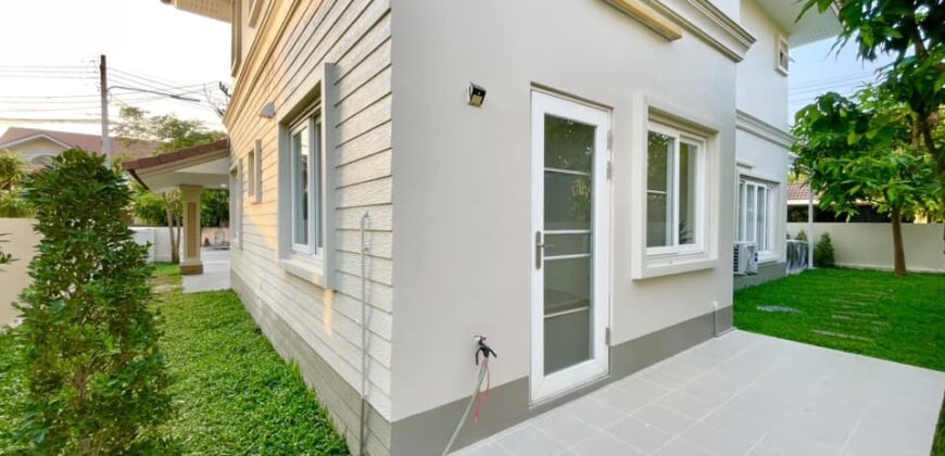 บ้านรีโนเวทใหม่ หลังใหญ่ 2 ชั้น ในโครงการ ต.หนองควาย อ.หางดง จ.เชียงใหม่ ใกล้แยกต้นเกว๋น, แยกสะเมิง ,พืชสวนโลก
