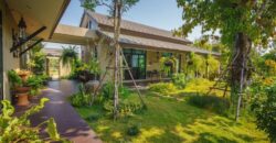 Pool Villa ติดริมน้ำ เนื้อที่เกือบ 1 ไร่ ต.ท่าวังตาล อ.สารภี จ.เชียงใหม่ ใกล้ถนนวงแหวนรอบ 3, วัดป่างิ้ว, สะพานป่าแดด – ท่าวังตาล