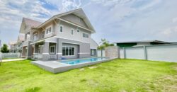 Pool Villa สร้างใหม่ 2 ชั้น โซนท่ารั้ว ต.สันปูเลย อ.ดอยสะเก็ด อ.เชียงใหม่ ใกล้ตลาดท่ารั้ว Central Festival