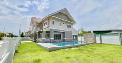 Pool Villa สร้างใหม่ 2 ชั้น โซนท่ารั้ว ต.สันปูเลย อ.ดอยสะเก็ด อ.เชียงใหม่ ใกล้ตลาดท่ารั้ว Central Festival