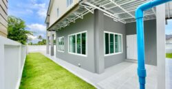 บ้านสร้างใหม่ 2 ชั้น สไตล์มินิมอล วิวทุ่งนา ต.เหมืองแก้ว อ.แม่ริม จ.เชียงใหม่ ใกล้เทศบาลตำบลเหมืองแก้ว, โรงเรียนบ้านต้นผึ้ง, ตลาดป่าข่อยใต้