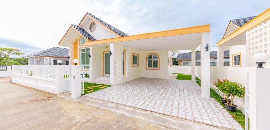บ้านสร้างใหม่ ชั้นเดียว สไตล์นอร์ดิกมินิมอล ต.หนองแฝก อ.สารภี จ.เชียงใหม่ ใกล้การไฟฟ้าสารภี, โรงเรียนวชิราลัย