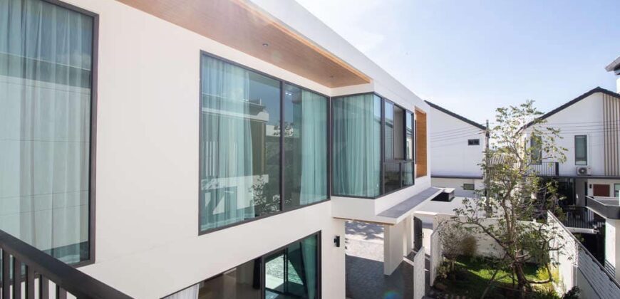 Pool Villa สร้างใหม่ สไตล์มินิมอล ต.ท่าวังตาล อ.สารภี จ.เชียงใหม่ ใกล้เวียงกุมกาม โกลบอลเฮ้าส์