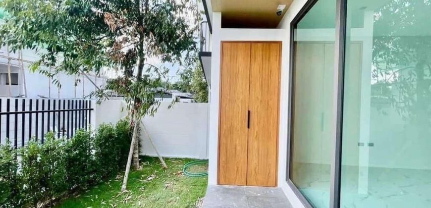 บ้านสร้างใหม่ 2 ชั้น สไตล์มินิมอล ต.สันผักหวาน อ.หางดง จ.เชียงใหม่ ใกล้ 7-11 กาดผักหวาน, วัดถาวรธรรม, ถนนวงแหวนรอบ 3, แยกสะเมิง
