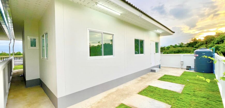 บ้านสร้างใหม่ ชั้นเดียว ต.สันปูเลย อ.ดอยสะเก็ด จ.เชียงใหม่ ใกล้ตลาดท่ารั้ว, วัดป่าเสร้าหลวง, แยกแม่กวง